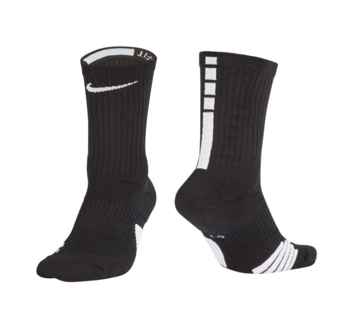 Nike Elite Basketball Crew Socks (Black)