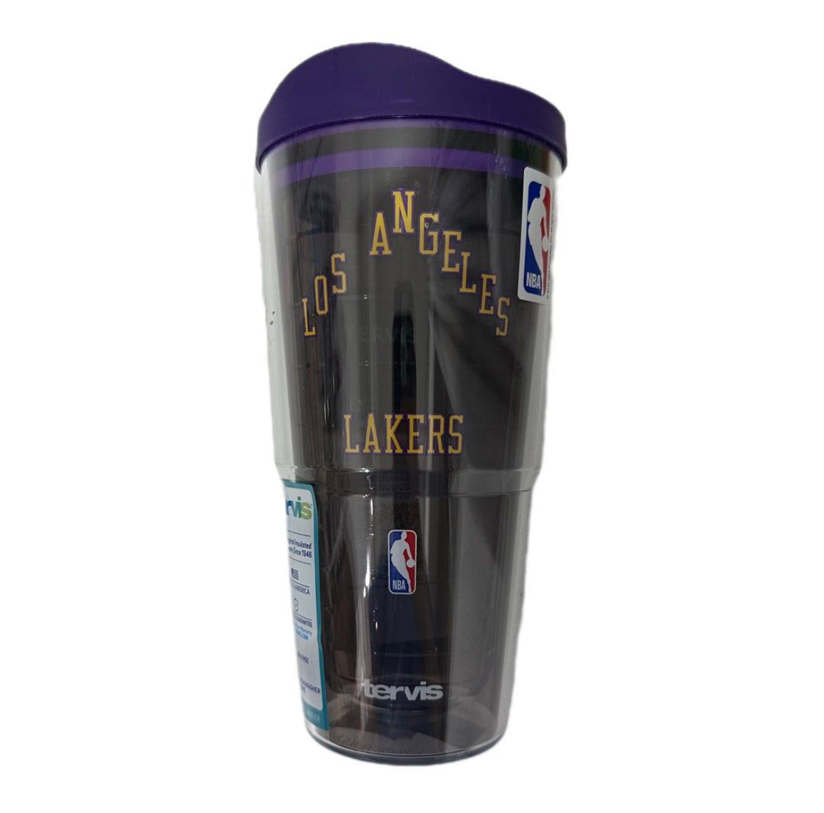 Tervis 2023-24 City Edition Lakers Clear Tumbler