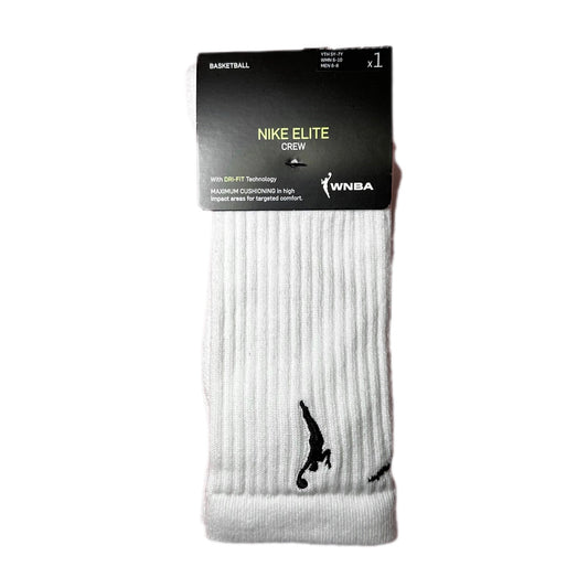 Nike Elite Basketball WNBA Crew Socks (White)